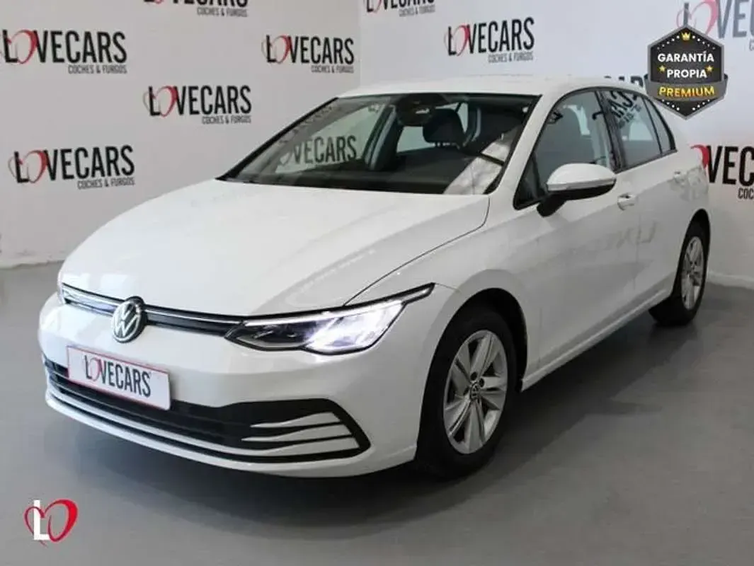 Usado VW Golf VII Life 110 CV (80 kW) 2021 Blanco Utilitario