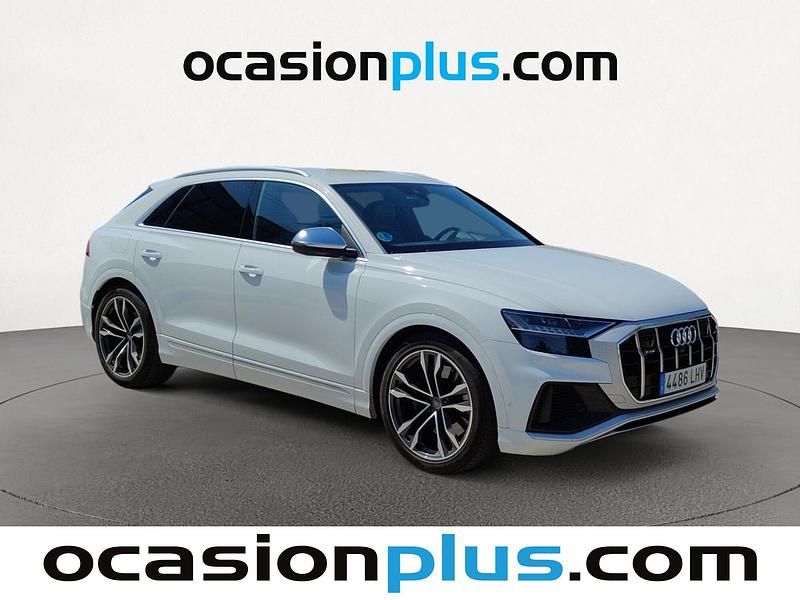Usado Audi Q8 S-Line 435 CV (319 kW) 2020 Blanco SUV