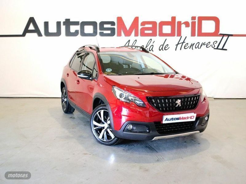 Rojo Usado 2018 Peugeot 2008 GT-line SUV | 13.490 € (Precio justo) - Imagen 1/4