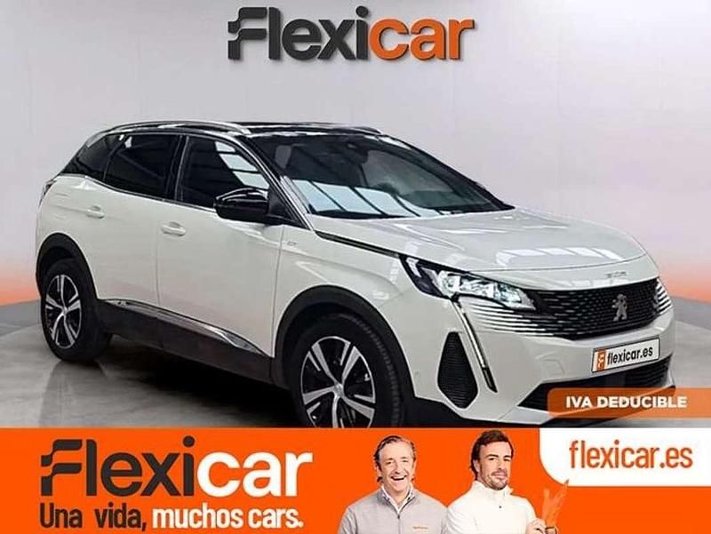 Blanco Usado 2021 Peugeot 3008 GT SUV | 21.490 € (Un poco caro) - Imagen 1/4