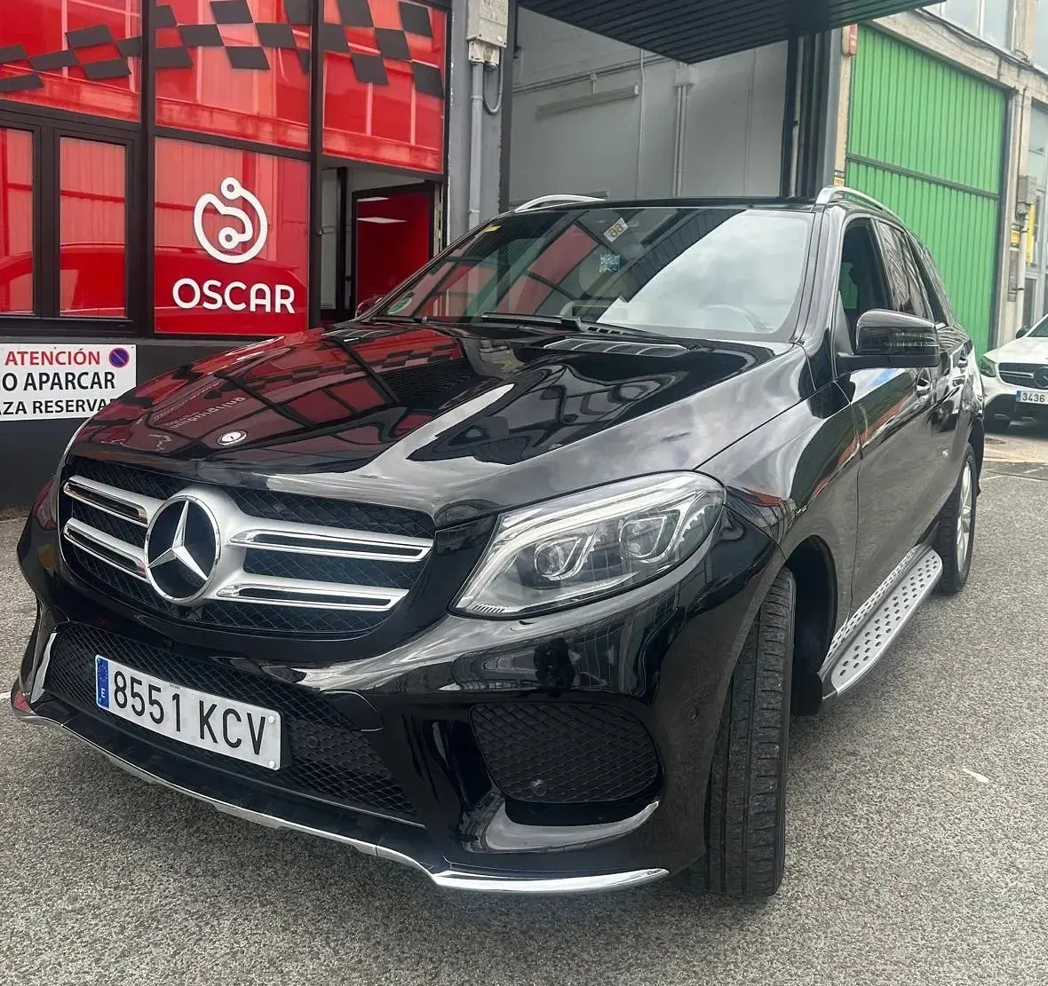 Usado Mercedes GLE250 204 CV (150 kW) 2015 Negro