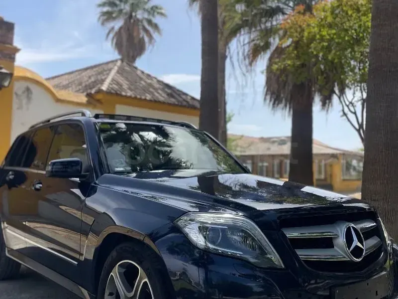 Usado Mercedes GLK200 143 CV (105 kW) 2014 Azul SUV