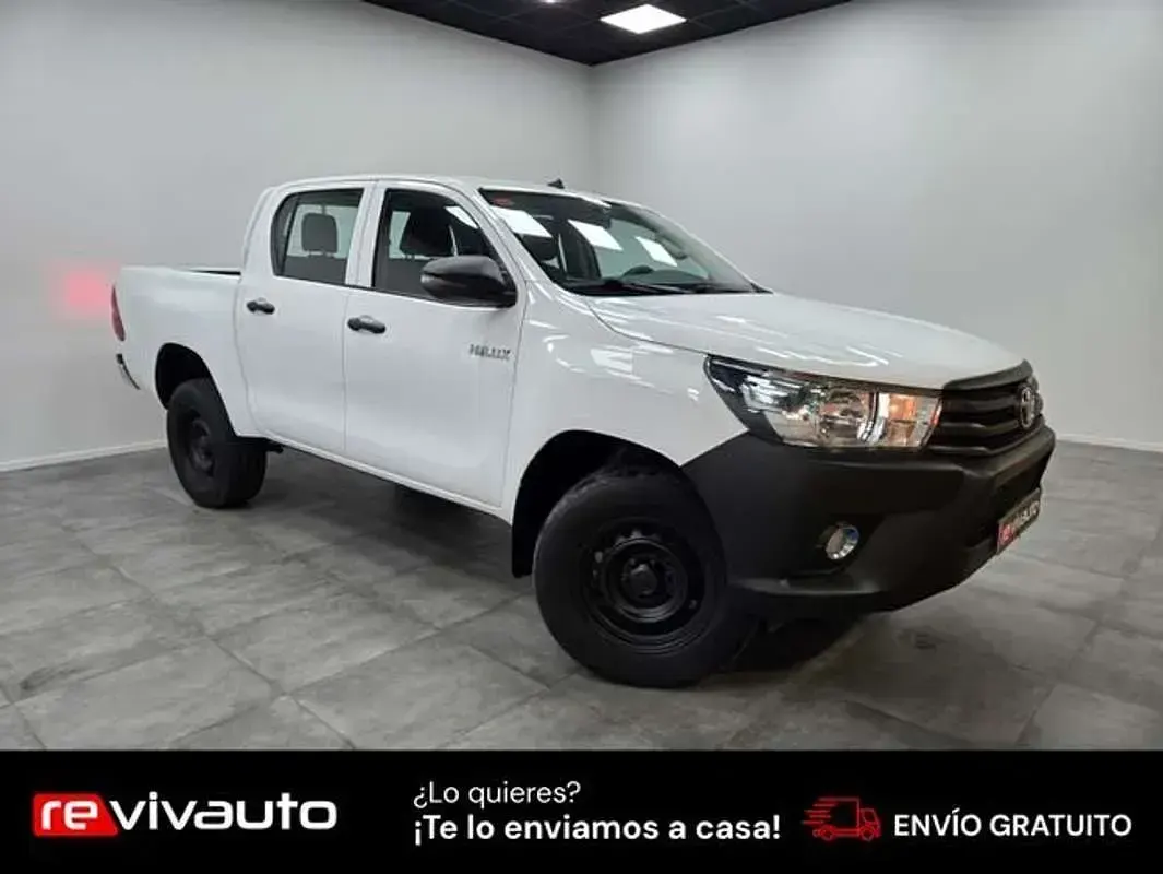 Usado Toyota HiLux 150 CV (110 kW) 2020 Blanco Pickup/Camioneta