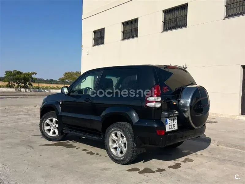 Usado Toyota Land Cruiser 163 CV (119 kW) 2003 Negro SUV