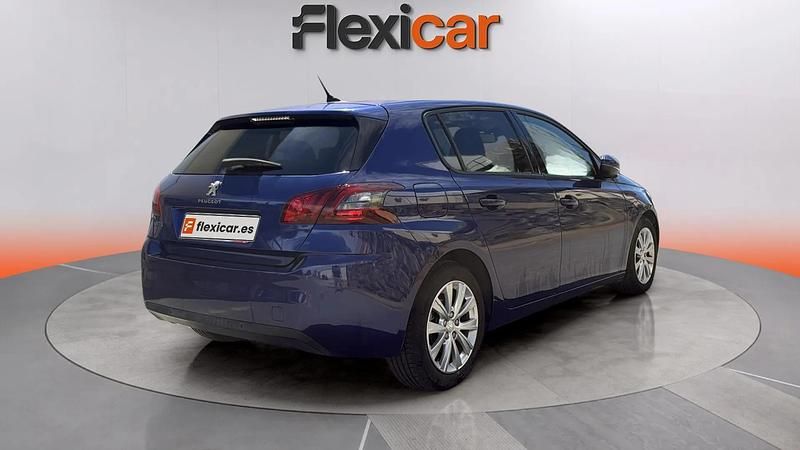 Usado Peugeot 308 Style 131 CV (96 kW) 2020 Azul Utilitario