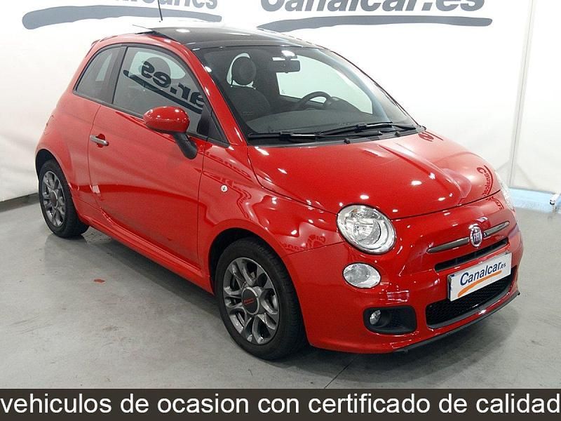 Usado Fiat 500 95 CV (69 kW) 2013 Rojo Utilitario