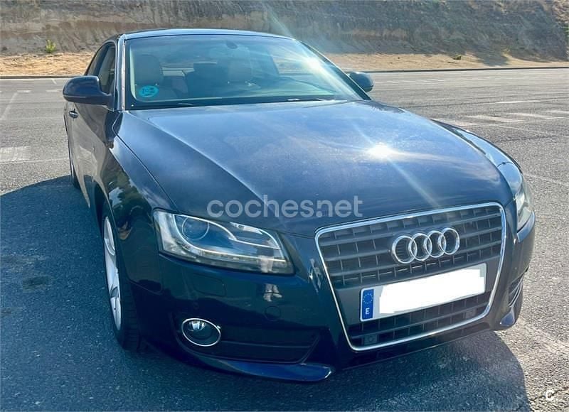 Azul Usado 2008 Audi A5 Coupe | 9800 € (Precio justo) - Imagen 1/4