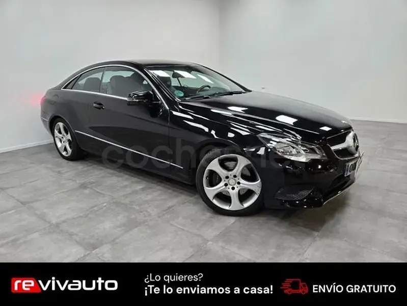 Usado Mercedes E250 204 CV (150 kW) 2016 Negro Coupe