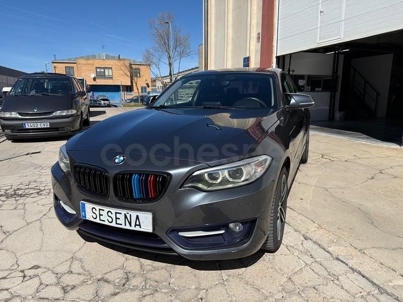 Usado BMW 218 Comfort Edition 143 CV (105 kW) 2015 Gris / plata Coupe