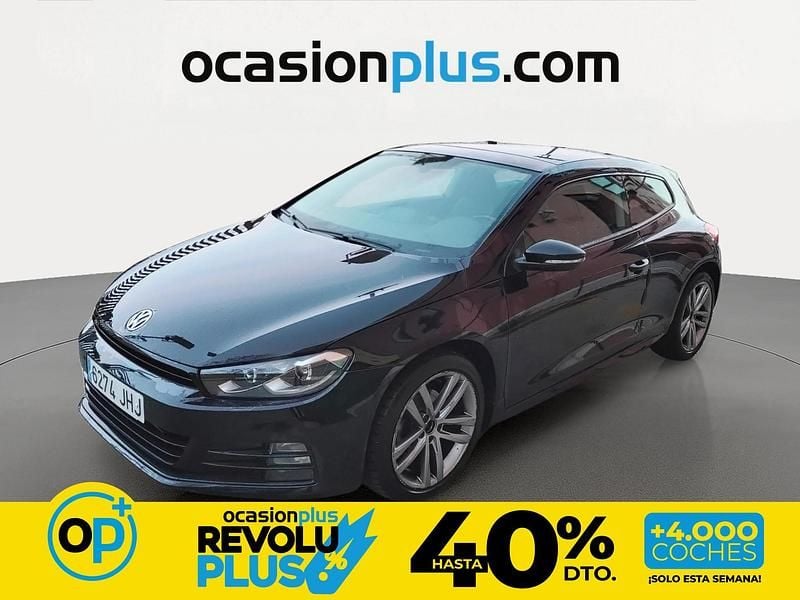 Usado VW Scirocco R-line 150 CV (110 kW) 2015 Negro Coupe