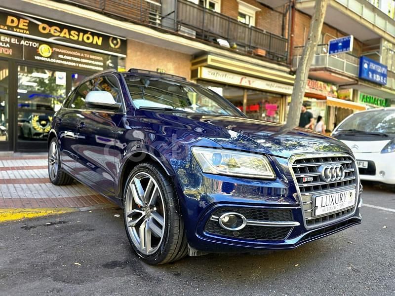 Usado Audi SQ5 313 CV (230 kW) 2015 Azul SUV