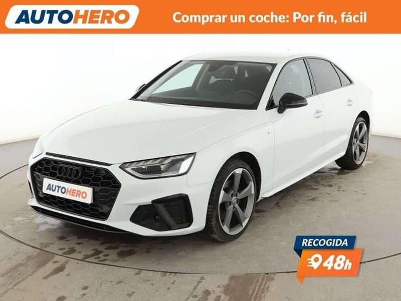 Usado Audi A4 S-Line 150 CV (110 kW) 2020 Blanco Berlina
