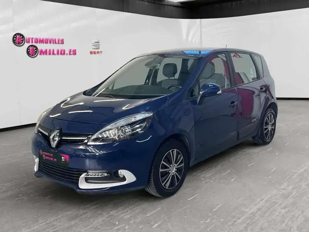 Usado Renault Scenic E-Tech 116 CV (85 kW) 2014 Azul Monovolumen