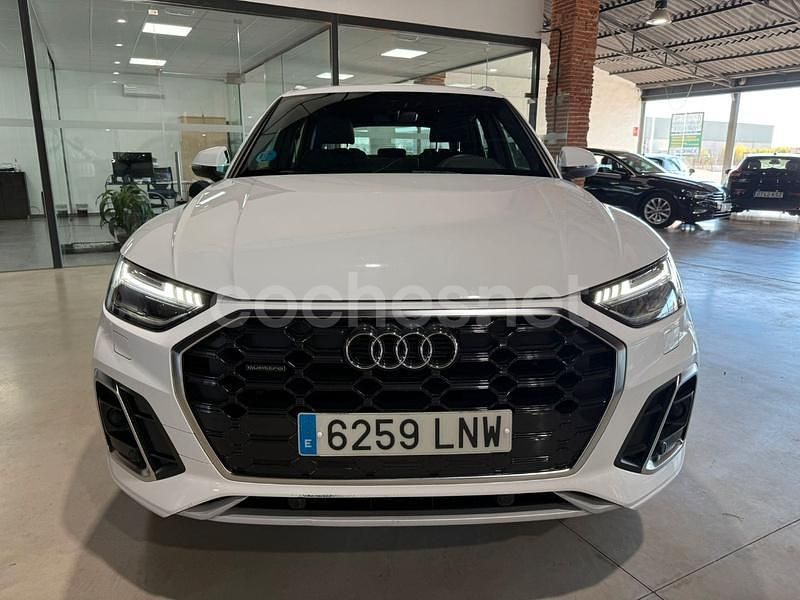 Usado Audi Q5 S-Line 204 CV (150 kW) 2021 Blanco SUV
