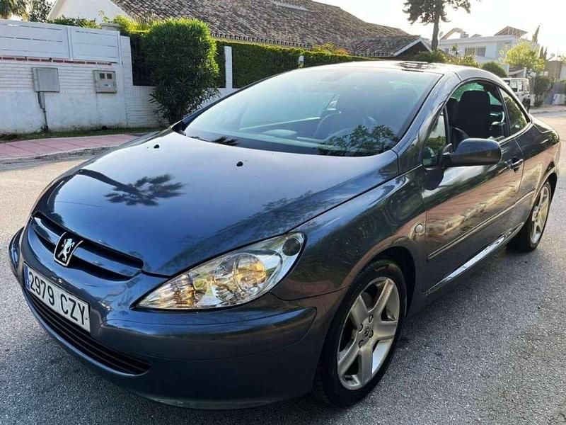 Gris Usado 2004 Peugeot 307 CC Sport Descapotable | 3500 € (Precio justo) - Imagen 1/4