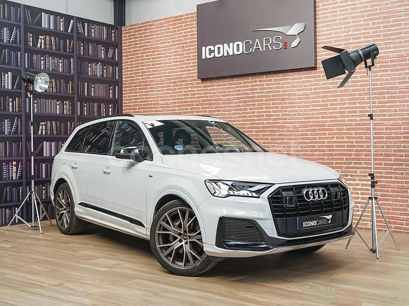 Blanco Usado 2021 Audi Q7 S-Line SUV | 56.900 € (Precio justo) - Imagen 1/4