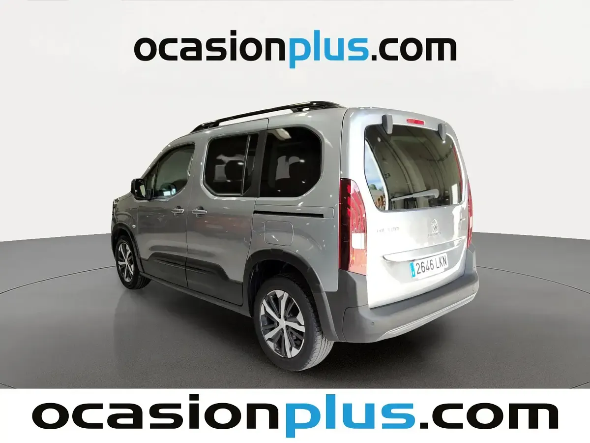 Usado Peugeot Rifter GT-line 131 CV (96 kW) 2020 Gris Monovolumen