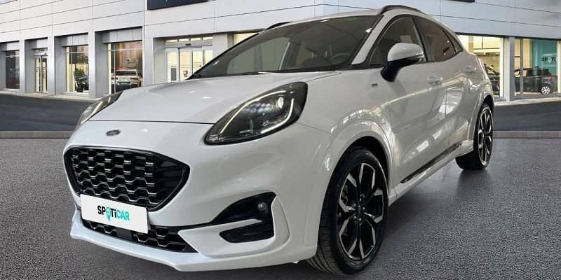Blanco Usado 2023 Ford Puma Gen-E ST-Line | 18.300 € (Precio justo) - Imagen 1/4