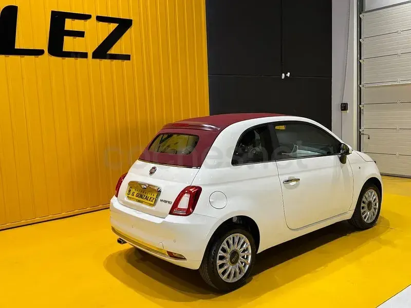 Usado Fiat 500C 70 CV (51 kW) 2023 Blanco Descapotable