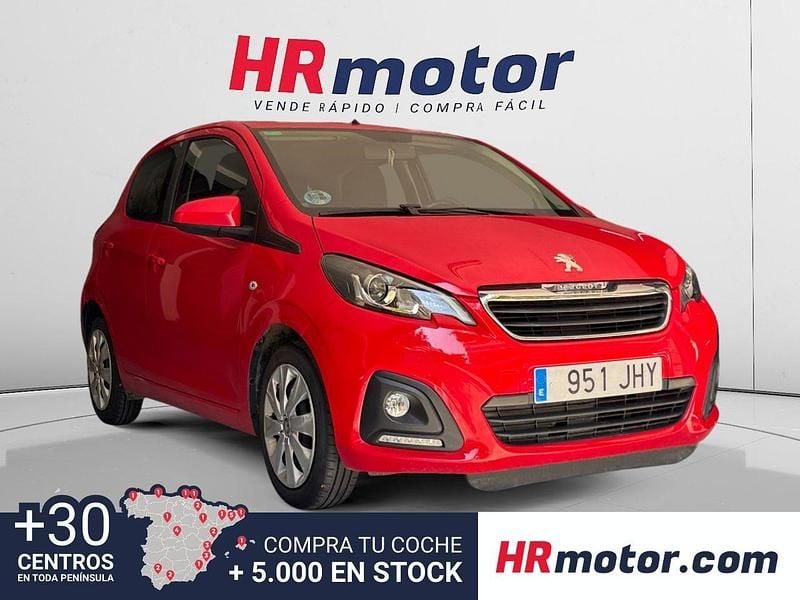 Rojo Usado 2015 Peugeot 108 Active Utilitario | 7290 € (Precio justo) - Imagen 1/4