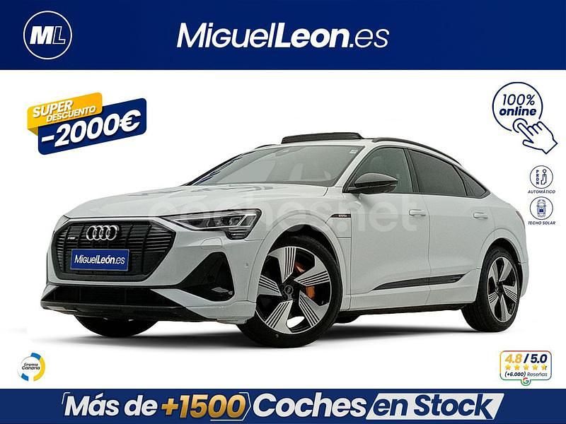 Eléctrico Usado 2021 Audi e-tron Sportback S-Line SUV | 35.985 € (Super precio) - Imagen 1/3