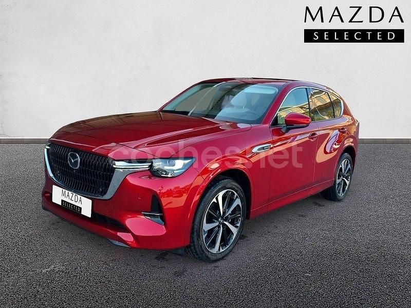 Rojo Usado 2025 Mazda CX-60 Takumi-Line SUV | 52.900 € (Precio justo) - Imagen 1/4