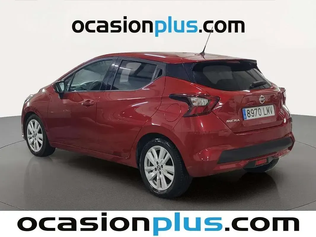 Usado Nissan Micra N-Connecta 101 CV (74 kW) 2021 Rojo Utilitario