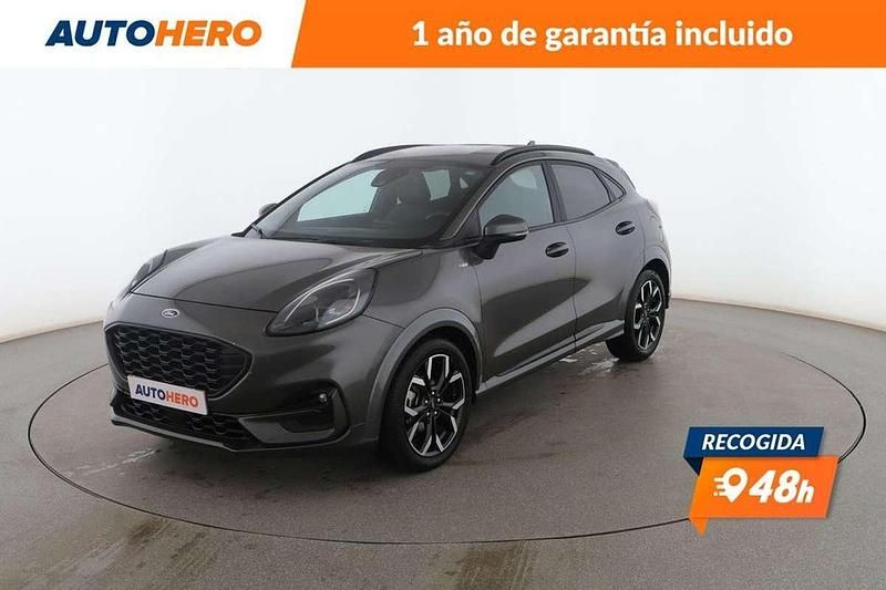 Gris Usado 2021 Ford Puma Gen-E Vignale SUV | 16.475 € (Precio justo) - Imagen 1/3