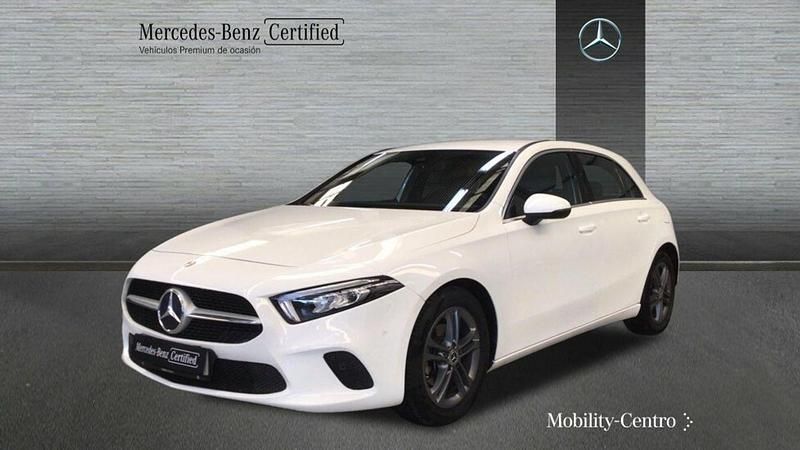 Blanco polar pintura unicolor Usado 2018 Mercedes A180 Progressive Berlina | 21.900 € (Precio justo) - Imagen 1/4