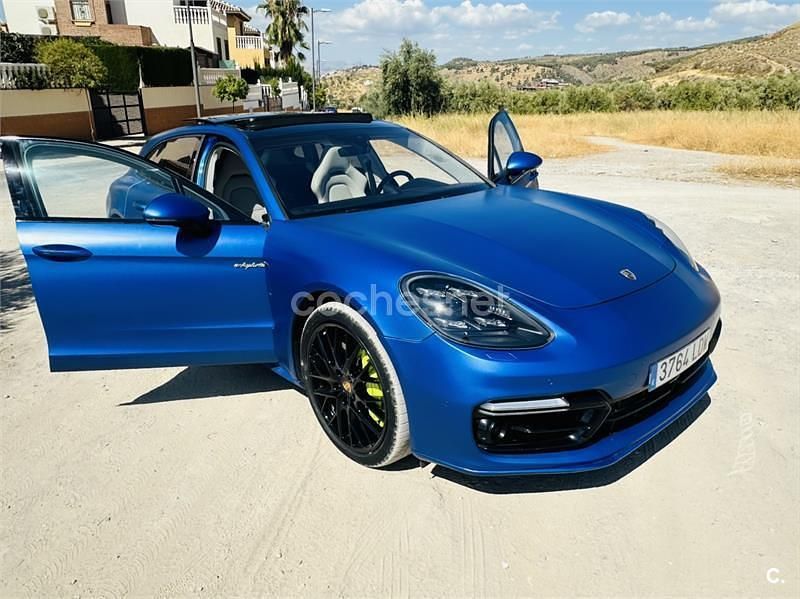 Azul Usado 2018 Porsche Panamera Turbo S Sport Turismo Berlina | 92.500 € (Precio justo) - Imagen 1/4
