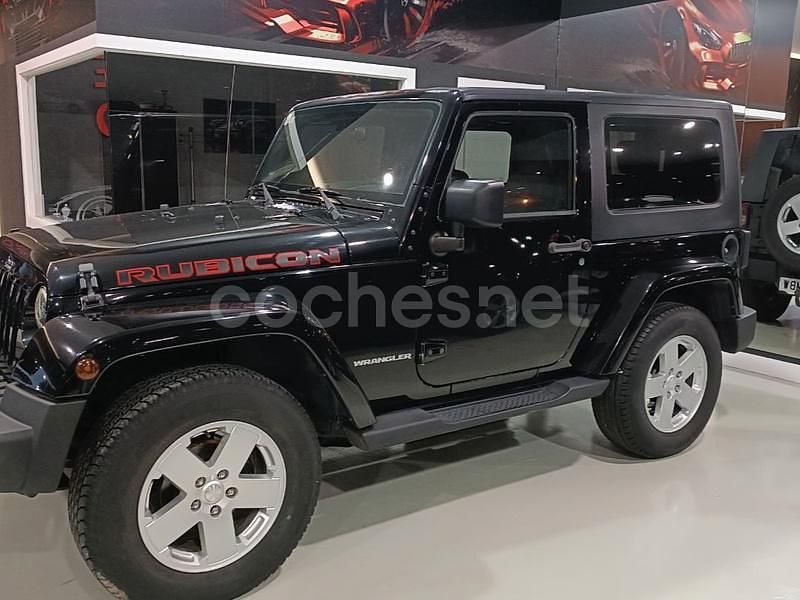 Negro Usado 2008 Jeep Wrangler Rubicon SUV | 20.000 € (Precio justo) - Imagen 1/4