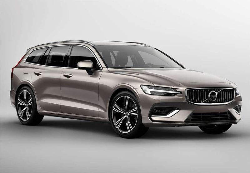 Brugt Volvo V60 Plus 197 HK (144 kW) 2022 Sølv Stationcar