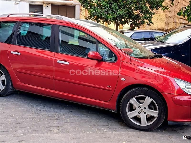 Granate Usado 2005 Peugeot 307 Familiar | 3500 € (Precio justo) - Imagen 1/2