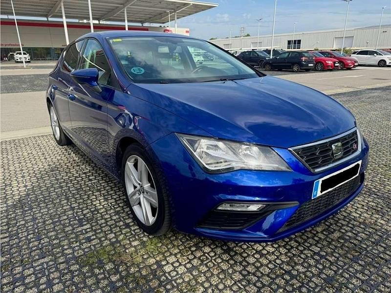 Usado Seat Leon FR 150 CV (110 kW) 2017 Azul Utilitario