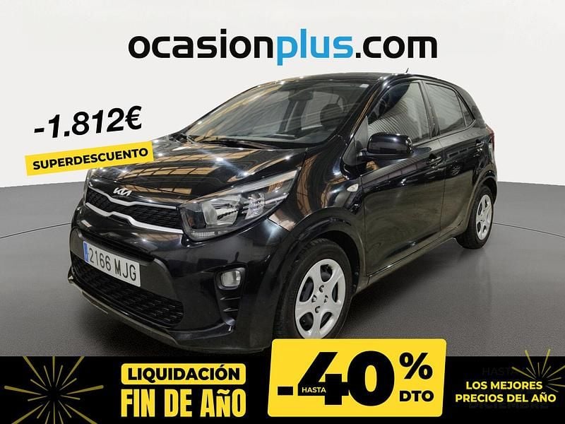 Negro Usado 2023 Kia Picanto Utilitario | 11.450 € (Precio justo) - Imagen 1/4