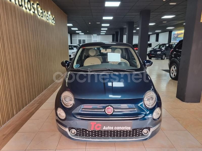 Usado Fiat 500 Lounge 69 CV (50 kW) 2017 Azul Berlina