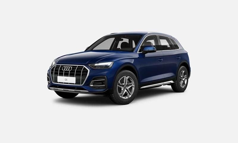 Usado Audi Q5 Advanced Plus 163 HP (119 kW) 2020 Azul SUV