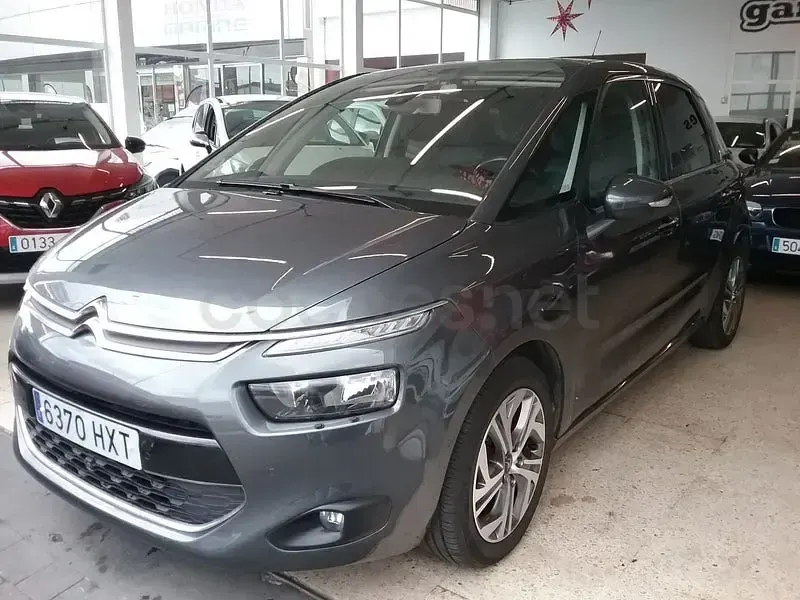 Usado Citroën C4 Picasso Exclusive 115 CV (84 kW) 2014 Gris / plata Monovolumen