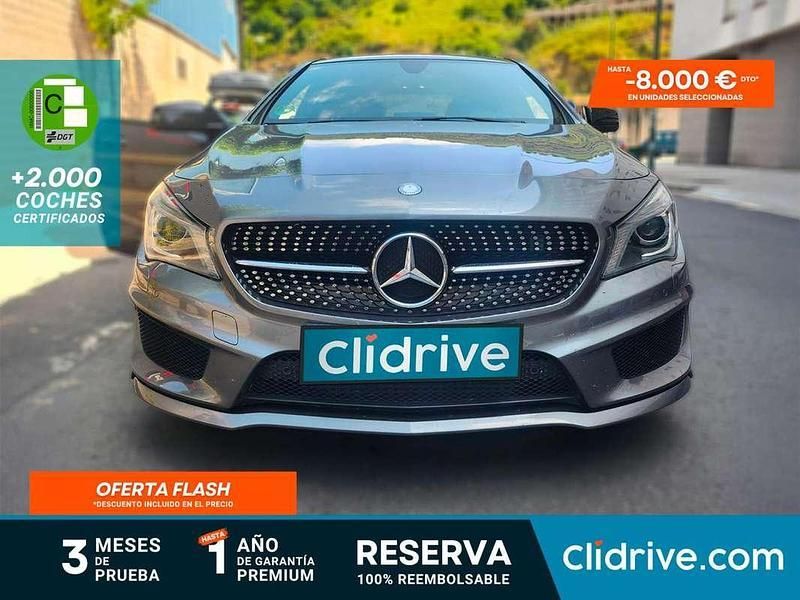 Gris Usado 2014 Mercedes CLA200 AMG line Coupe | 18.190 € (Precio justo) - Imagen 1/3