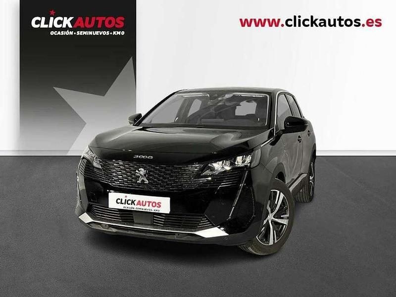 Negro Usado 2022 Peugeot 3008 Allure SUV | 15.900 € (Super precio) - Imagen 1/4