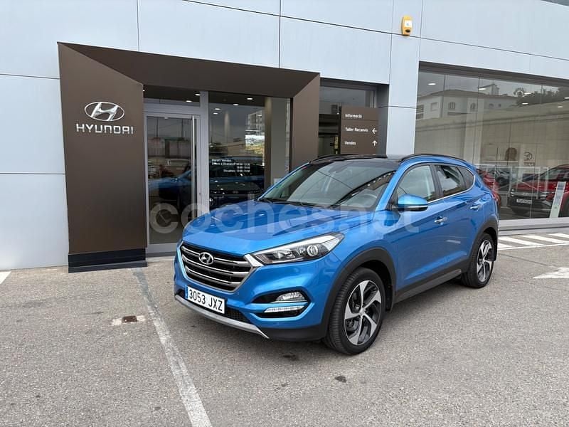 Azul Usado 2017 Hyundai Tucson SUV | 13.900 € (Super precio) - Imagen 1/4