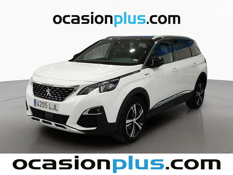 Blanco Usado 2020 Peugeot 5008 GT-line SUV | 20.410 € (Buen precio) - Imagen 1/4