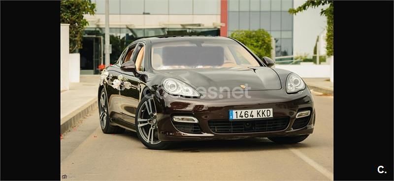 Usado Porsche Panamera Turbo 500 CV (367 kW) 2010 Marrón Berlina