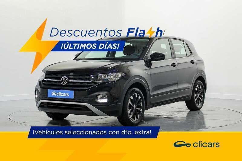 Negro Usado 2021 VW T-Cross Edition SUV | 16.390 € (Precio justo) - Imagen 1/4