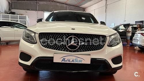 Usado Mercedes GLC220 194 CV (142 kW) 2018 Blanco Coupe