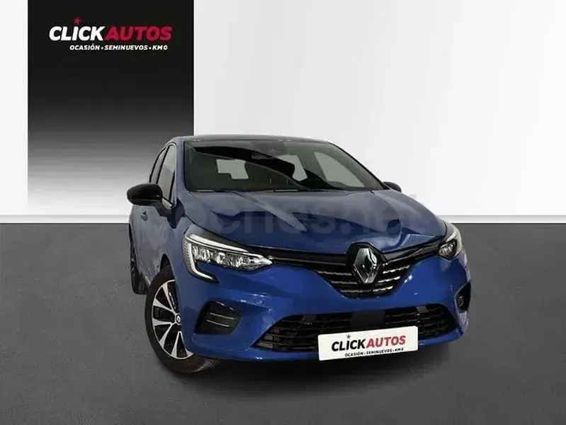 Usado Renault Clio V Techno 90 CV (66 kW) 2023 Azul Berlina