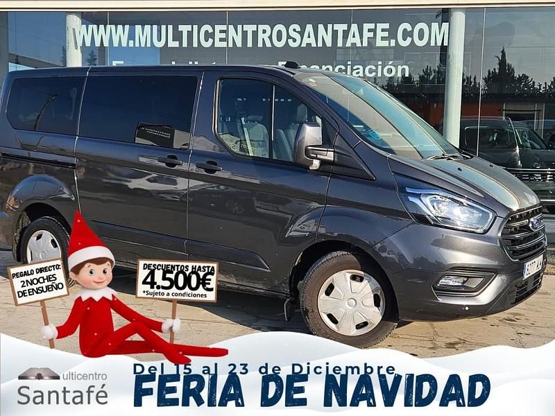 Blanco Usado 2023 Ford Transit Custom Trend Familiar | 29.950 € (Precio justo) - Imagen 1/4
