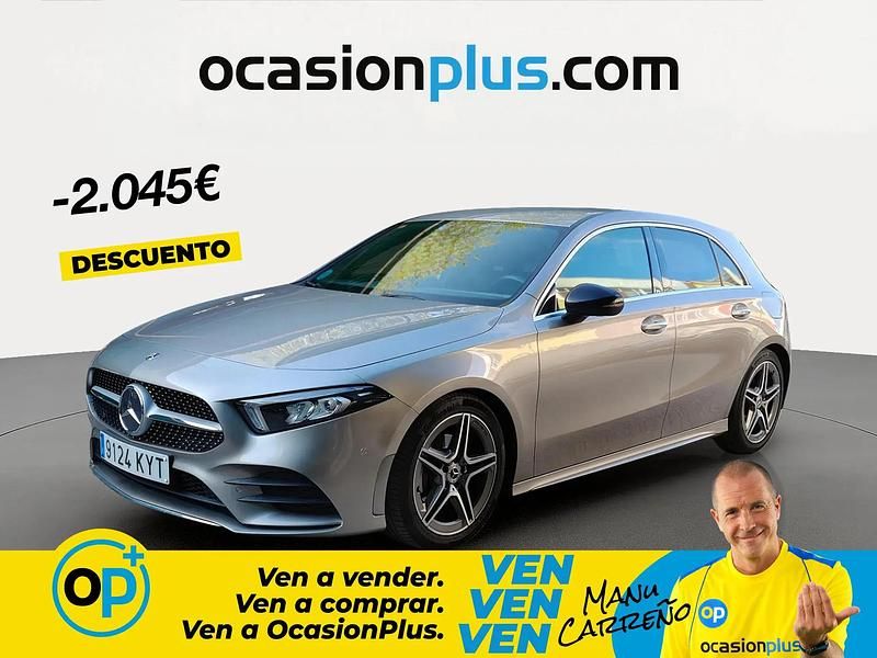 Usado Mercedes A180 116 HP (85 kW) 2019 Cinzento