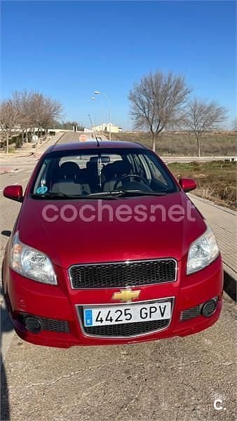 Usado Chevrolet Aveo LS 84 CV (61 kW) 2009 Granate Berlina
