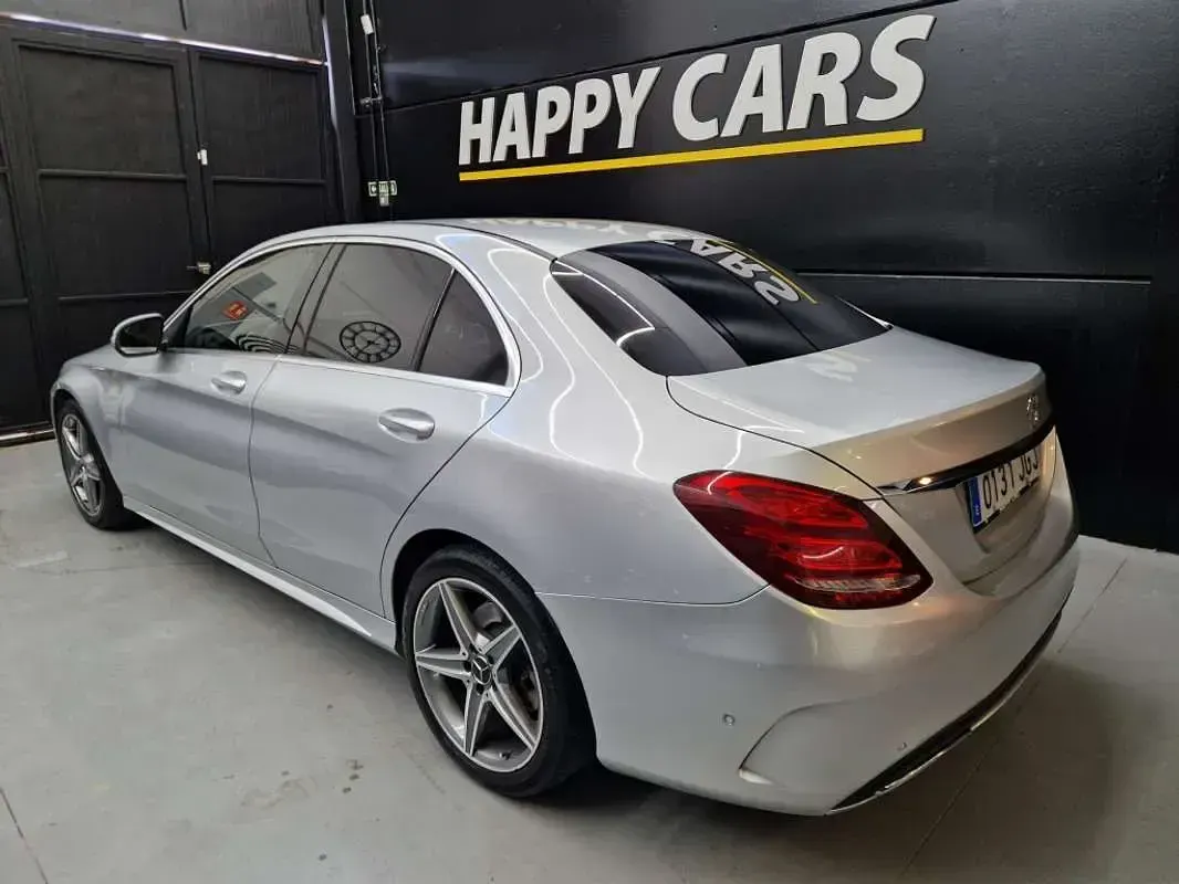 Usado Mercedes C220 170 CV (125 kW) 2015 Gris / plata Berlina